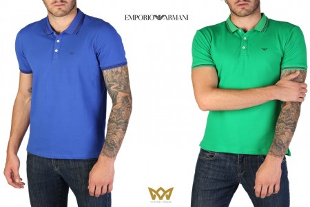 POLO EMPORIO ARMANI Verde | Blu fino a -80%